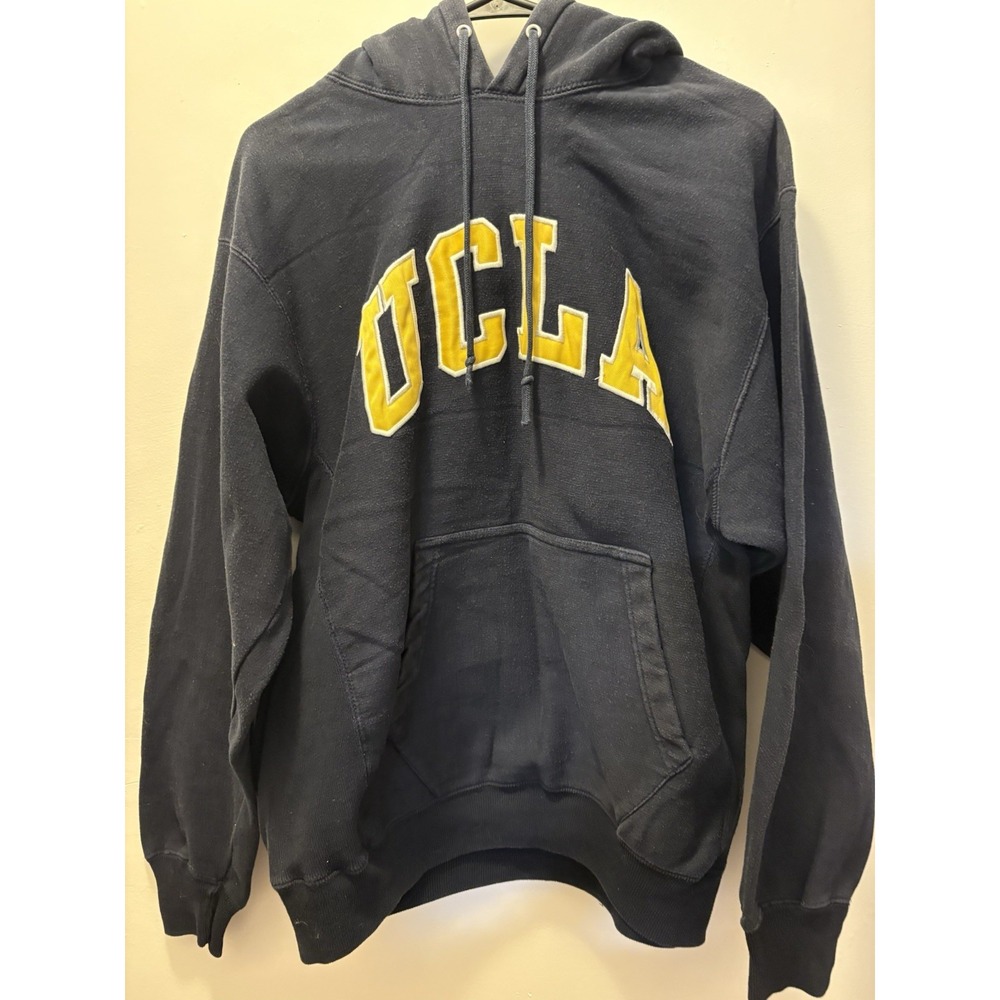 VTG Steve And Barry's Athletic UCLA Bruins Hoodie  Y2K Navy Sweatshirt Size M